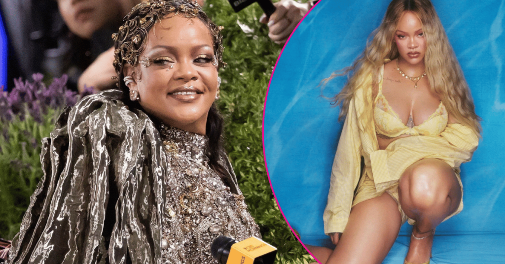 Rihanna-Flaunts-Cleavage-in-Stunning-Yellow-Bra-Set-See-Photos-1024x536-1