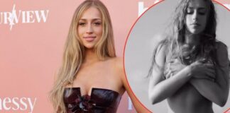 Tate McRae Stuns Topless in Low-Rise Shorts for Perfume Launch